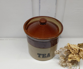 Gres pot voor thee