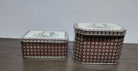 2 vintage blikjes