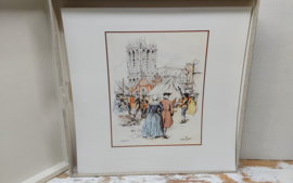 Cassette met tekeningen Anton Pieck