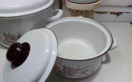 Set emaille pannen