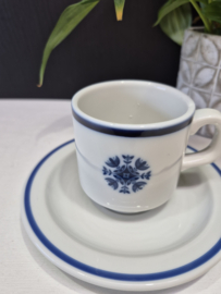 Mosa Maastricht porseleinen kop en schotel