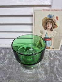 Luminarc dessert glas, Smaragd groen