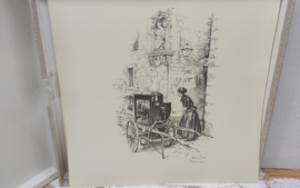 Cassette met tekeningen Anton Pieck