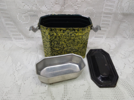Franse  emaille lunchbox