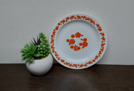 Arcopal Lotus, melkglas ontbijtbordje