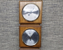 Barometer,  thermometer,  hygrometer