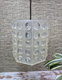 Acryl design hanglamp jaren 70