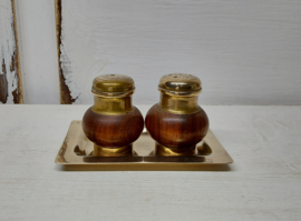 Vintage peper en zoutstelletje