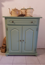 Meidenkast vintage groen