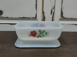 Arcopal botervloot met rozen