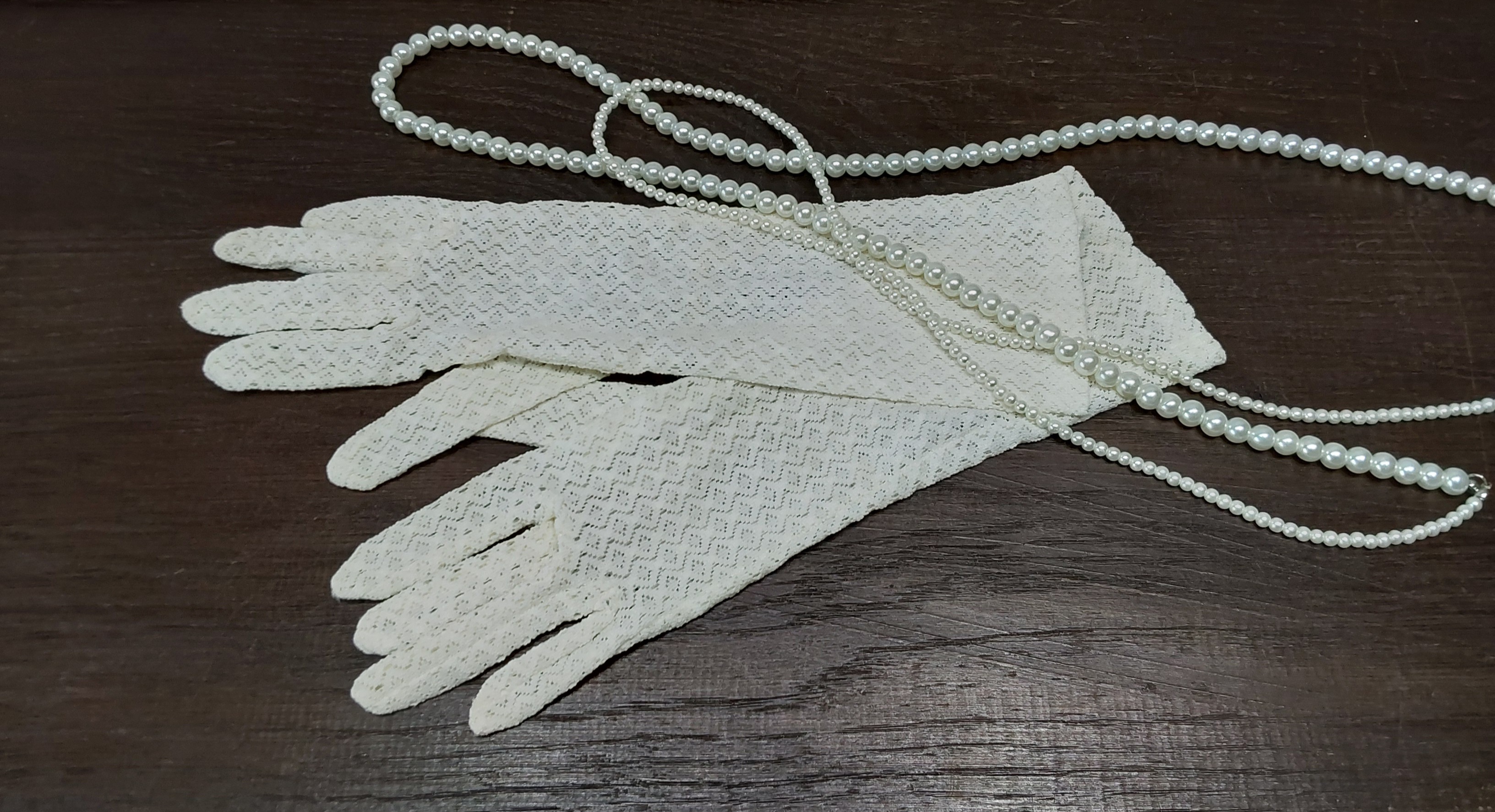 Kanten handschoentjes
