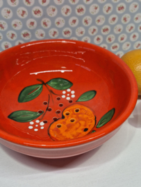 Jaren 70 fruittest,  vergiet