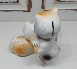 Vintage poezen spaarpot