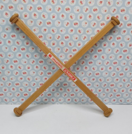 Scrabble houten draaitafel