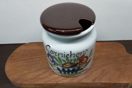 Aardewerk pot 'Cornichons'