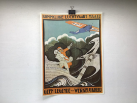 Kleine reclame poster van 1979