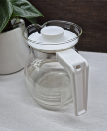 Vintage glazen theepot