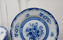 Blue Rose gebaksbordje