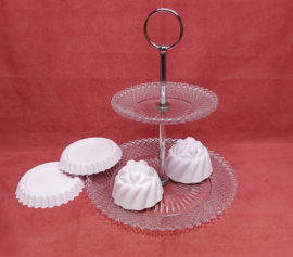 Glazen etagère