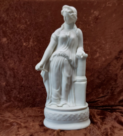 Porseleinen beeld,  Griekse godin