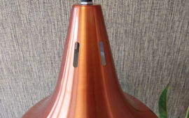 Koperkleurige biljartlamp