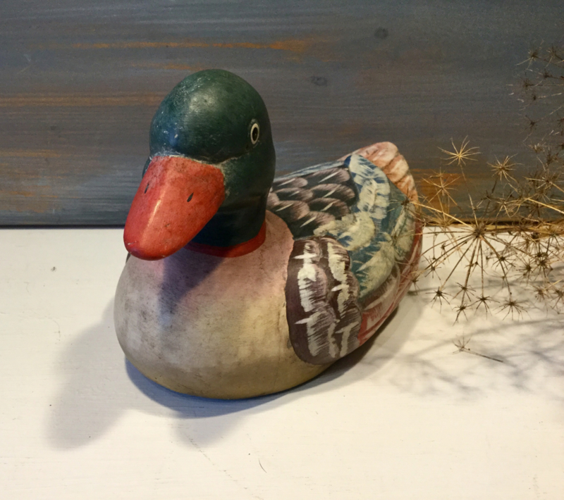 Houten eend | Brocante, curiosa en antiek | The New Beginnings