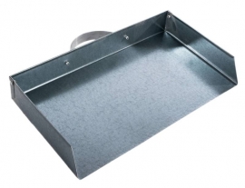 Galvanized dust pan