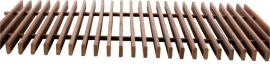 Floor grate - wood