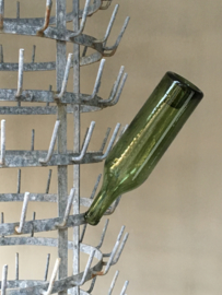 BU20110019 Old French Porte Bouteille (drainer for 304 bottles), height 150 cm, pickup only!