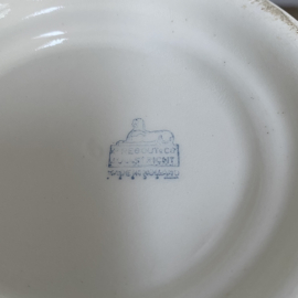 AW20110987 Grote oude klassieke beslagkom stempel - P.Regout & Co Maastricht -  periode: 1935-1955 in perfecte staat! Afmeting: 27,5 cm. doorsnede / 13,5 cm. hoog