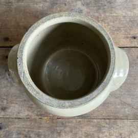 AW20111174 Old French pot of grès earthenware in beautiful condition! Size: 19 cm high / 16.5 cm cross section