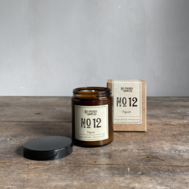Scented candle no 12 - Fig - approximately 40 burning hours 140 grams. Hand-poured in Provence, France.