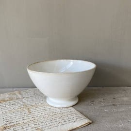 AW20111016 Large antique French café au lait bowl stamp - Digoin & Sarreguemines France period: 1920-1950 in beautiful condition! Size: 16 cm. cross section / 9.5 cm. high.