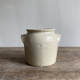 AW20111172 Old French pot of grès earthenware in beautiful condition! Size: 19 cm high / 16 cm cross section