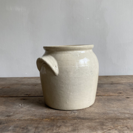 AW20111172 Old French pot of grès earthenware in beautiful condition! Size: 19 cm high / 16 cm cross section