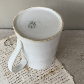 AW20110928 Old French milk jug stamp - St Amand & Hamage - period: 1896-1959 in beautiful condition! Dimensions: +/- 14 cm. high / 10 cm. cross section