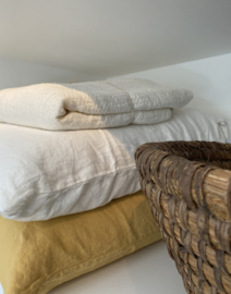 Couleur Chanvre duvet cover made in France manufactured from 100% French ecological hemp, from
