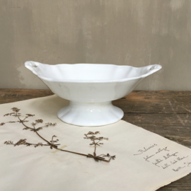 AW20110766 Beautiful old fruit test stamp - Société Céramique Maestricht made in Holland - period: 1900-1957 lightly buttered bottom and in perfect condition! Size: +/- 9 cm. high / 25 cm. cross section (up to and including the handles)