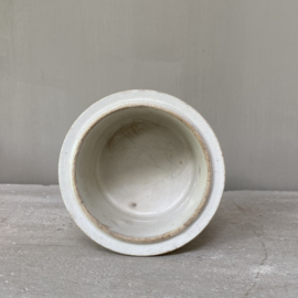 AW20111020 Antieke Franse - La Ménagère - pot in prachtige staat! Afmeting: 8,5 cm. hoog /  12 cm. doorsnede