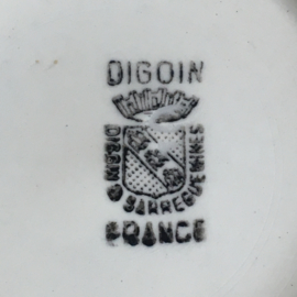 AW20110601 Antiek Frans mosterdpotje Grey-Poupon stempel - Digoin &  Sarrequemines - periode: 1875-1900 in perfecte staat! Afmeting: 10 cm. hoog / 6 cm. doorsnede.
