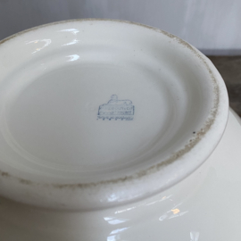 AW20110987 Large old classic Dutch batter bowl stamp - P.Regout & Co Maastricht - period: 1935-1955 in perfect condition! Size: 27.5 cm. cross section / 13.5 cm. high