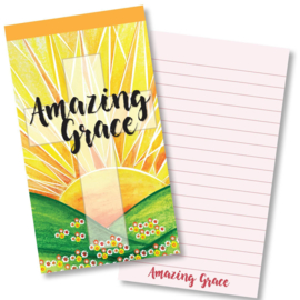 Small Kladblok - Jotter Pads - J129 - Amazing Grace ISBN:5060427977977