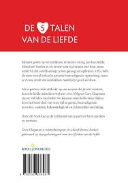 De 5 talen van de liefde. Chapman. ISBN:9789063536961