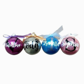 Kerstballen met naam