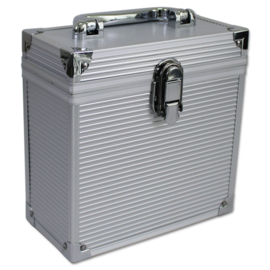 Walvis Products® 7" Vinyl Storage Case - capacity: approx. 35 units singles - silver