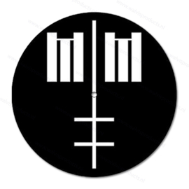 Slipmat - Logo / Cross Marilyn Manson - set à 2 stuks