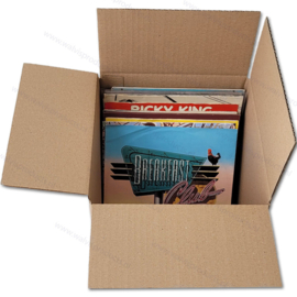 30 Pack - Profi LP Versandkartons für 80 - 100 Singles