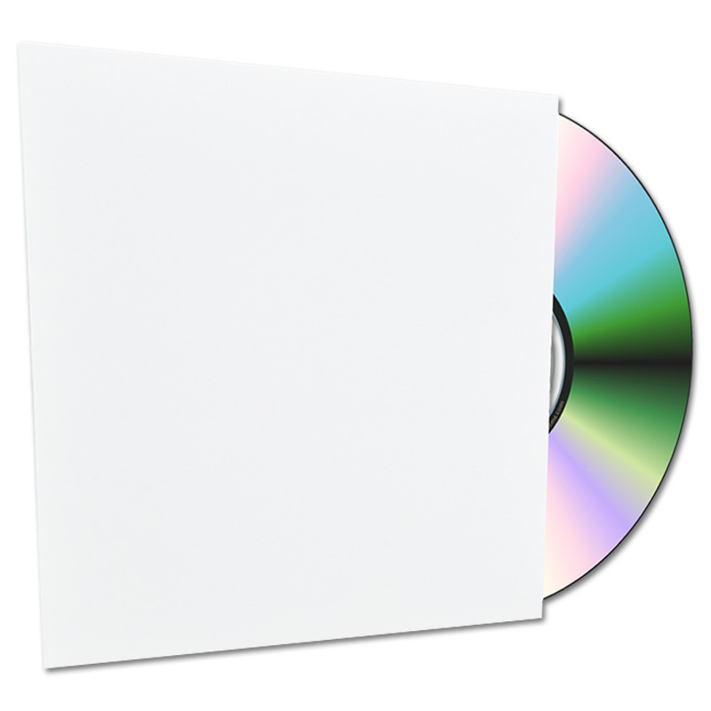 1 CD Cardboard Sleeve, without window/without flap