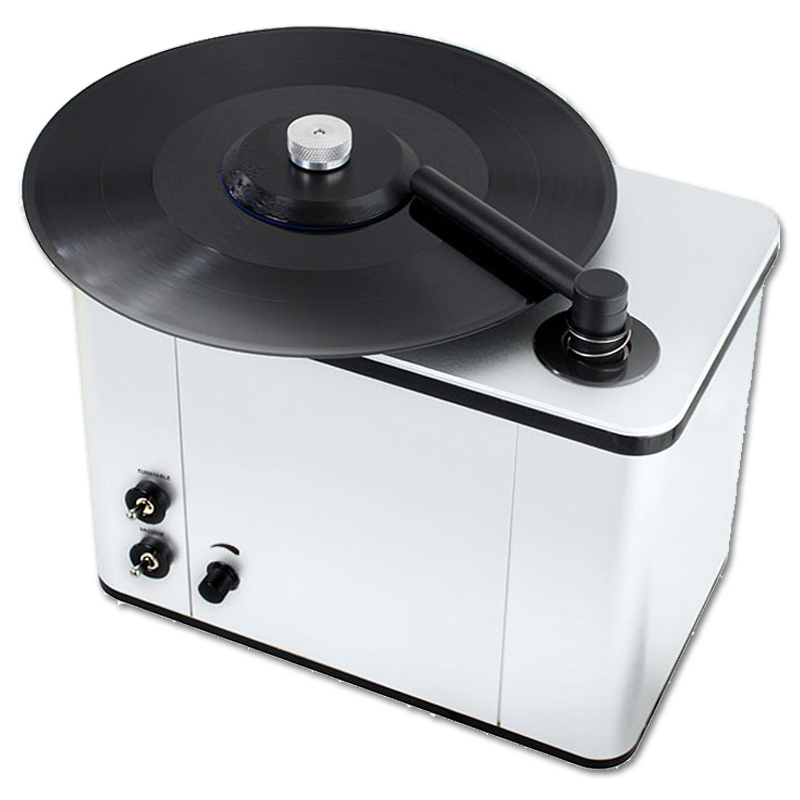 Schallplatten-reinigungsmaschine - Silber