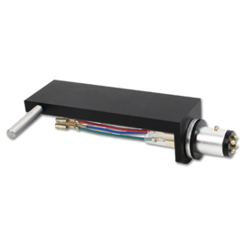Headshell / Cartridge voor S-arm draaitafels - zwart